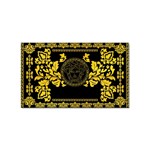 Gold Medusa Sticker (Rectangular)