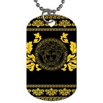 Gold Medusa Dog Tag (Two Sides)