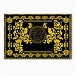 Gold Medusa Postcard 4 x 6  (Pkg of 10)