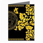 Gold Medusa Greeting Card