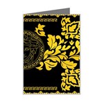 Gold Medusa Mini Greeting Card