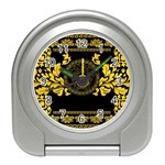 Gold Medusa Travel Alarm Clock