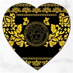 Gold Medusa Jigsaw Puzzle (Heart)