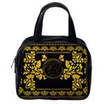 Gold Medusa Classic Handbag (One Side)