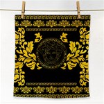 Gold Medusa Face Towel