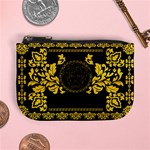 Gold Medusa Mini Coin Purse