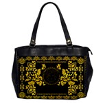 Gold Medusa Oversize Office Handbag