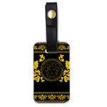 Gold Medusa Luggage Tag (one side)