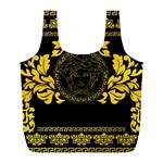 Gold Medusa Full Print Recycle Bag (L)