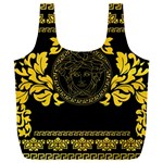 Gold Medusa Full Print Recycle Bag (XL)