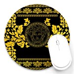 Gold Medusa Round Mousepad