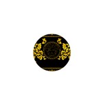 Gold Medusa 1  Mini Button