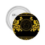 Gold Medusa 2.25  Button