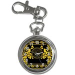 Gold Medusa Key Chain Watch