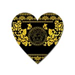 Gold Medusa Magnet (Heart)