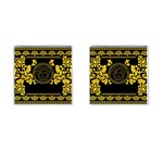 Gold Medusa Cufflinks (Square)