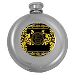 Gold Medusa Hip Flask (5 oz)