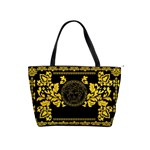 Gold Medusa Classic Shoulder Handbag