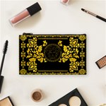 Gold Medusa Cosmetic Bag (Small)