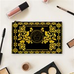 Gold Medusa Cosmetic Bag (Medium)