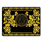 Gold Medusa Fleece Blanket (Small)