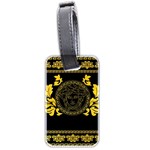 Gold Medusa Luggage Tag (two sides)