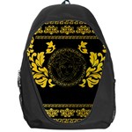 Gold Medusa Backpack Bag