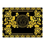 Gold Medusa Double Sided Flano Blanket (Mini)