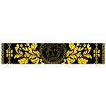 Gold Medusa Flano Scarf (Small)