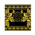 Gold Medusa Small Satin Scarf (Square)