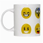 Emoji Happy Face White Mug