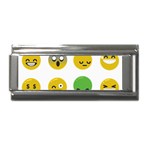 Emoji Happy Face Superlink Italian Charm (9mm)