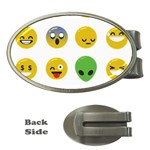 Emoji Happy Face Money Clip (Oval)