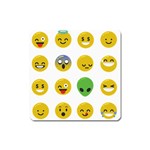 Emoji Happy Face Magnet (Square)