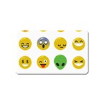 Emoji Happy Face Magnet (Name Card)