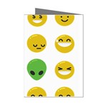 Emoji Happy Face Mini Greeting Cards (Pkg of 8)