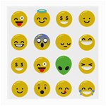 Emoji Happy Face Medium Glasses Cloth