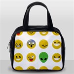 Emoji Happy Face Classic Handbag (One Side)