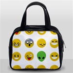 Emoji Happy Face Classic Handbag (Two Sides)