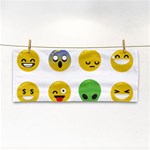 Emoji Happy Face Hand Towel