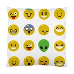 Emoji Happy Face Standard Cushion Case (One Side)