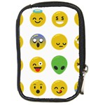 Emoji Happy Face Compact Camera Leather Case