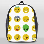 Emoji Happy Face School Bag (Large)