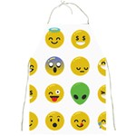 Emoji Happy Face Full Print Apron