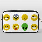 Emoji Happy Face Toiletries Bag (One Side)