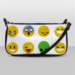 Emoji Happy Face Shoulder Clutch Bag