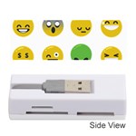 Emoji Happy Face Memory Card Reader (Stick)