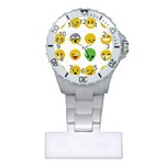 Emoji Happy Face Plastic Nurses Watch