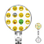 Emoji Happy Face Stainless Steel Nurses Watch