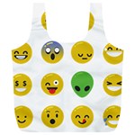 Emoji Happy Face Full Print Recycle Bag (XL)